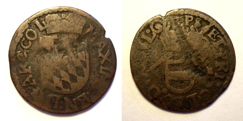 2291 ¤RARA¤ Paises baixos 1/2 Liard (1650-1688) Cobre 27mm