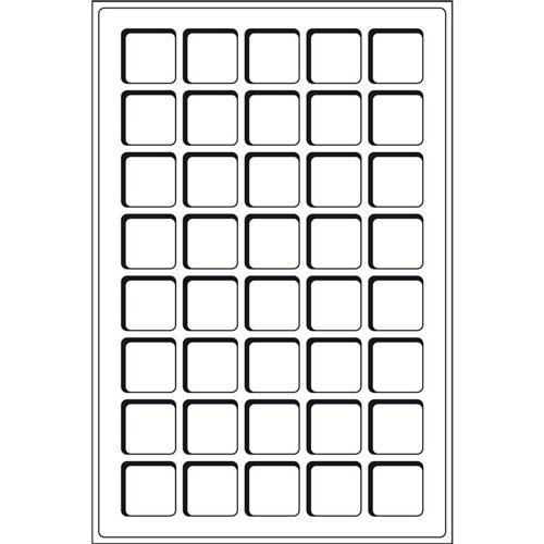 Bandeja Leuchtturm para 40 moedas de 33mm
