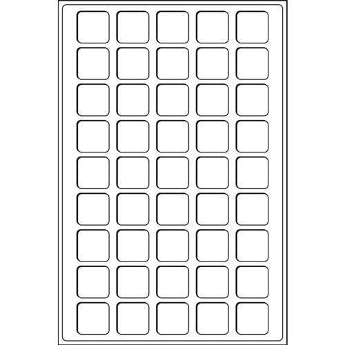 Bandeja Leuchtturm para 45 moedas de 31mm
