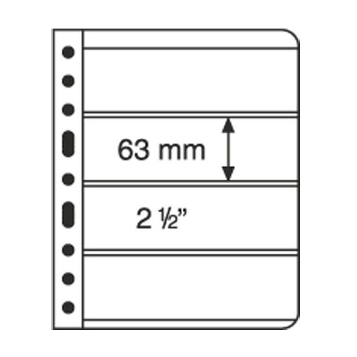 VARIO 4C - Folhas extras sistema VARIO (formato 216x280 mm.) Pacote com 5 Unidades