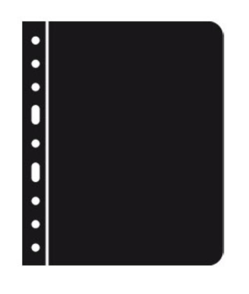 VARIO ZWL - Separadores de pelicula preta (formato 216x280 mm.) Pacote com 5 unidades